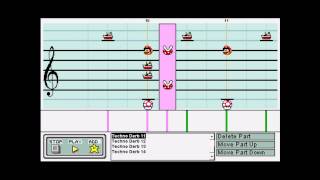 Epic Soundfont Test  Original Techno  Mario Paint Composer [upl. by Niamreg]