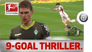 NineGoal Thriller Mertesacker’s Nightmare and Gomez’s Defining Moment [upl. by Lledroc]