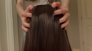 ASMR gentle scalp massage to help you sleep😴  no talking [upl. by Puritan]