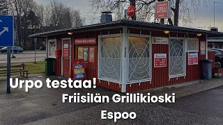 Friisilän grillikioski Espoossa [upl. by O'Conner]