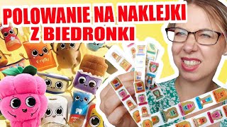 POLOWANIE NA NAKLEJKI GANGU PRODUKCIAKÓW Nowe maskotki z Carrefour gangprodukciaków biedron [upl. by Kendy]