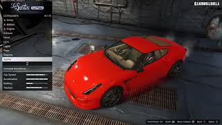 Modding my fav car to the max in gta5 [upl. by Raynold44]