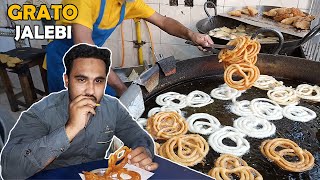 Lahore Grato Jalebi Recipe  Lahore Qadeemi Grato Jalebi  ZoolbiaSaffron Zulbia Foodybilal Food [upl. by Bohner]