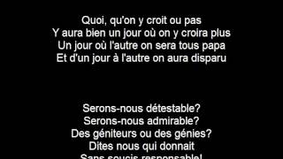 Stromae  Papaoutai LYRICS [upl. by Wera]