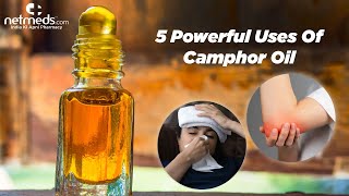 5 Wonderful Benefits Of Camphor Oil [upl. by Lahpos]