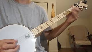 Basic Banjo Rolls Lesson for Tenor Banjo Part 1 [upl. by Odnomor]