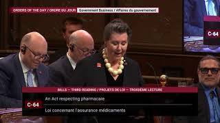 Bill C64 An Act Respecting Pharmacare [upl. by Dugas775]