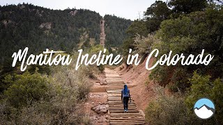 VLOG Hiking the Manitou Incline in Colorado [upl. by Hansel]