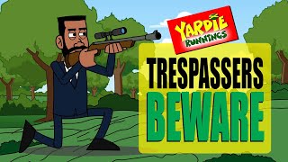 Yardie Runnings 91  Trespassers Beware  Jamaican Animated Comedy [upl. by Nosmas]