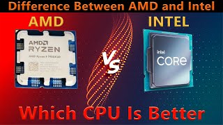 AMD Vs Intel Processors🤔  Which One is better for you  Difference Between AMD and Intel [upl. by Ethelind]