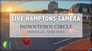 Hamptonscom  LIVE Downtown Circle Montauk New York [upl. by Hyacintha911]