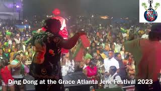 Ding Dong at Grace Atlanta Jerk Festival 2023 [upl. by Magnum]