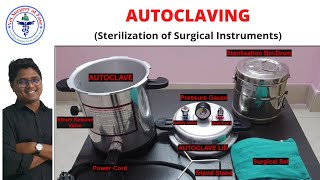 Autoclave Sterilization  Surgery Practical 01 [upl. by Bunns270]