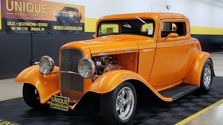 1932 Ford 3Window Coupe  For Sale  49900 [upl. by Ellennad825]