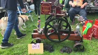 Stationary Engines at Chipping Steam Fair 2024 [upl. by Haeckel]