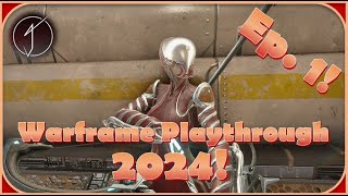 Warframe Playthrough 2024  Episode 1 Sorting out Graphics and Reaching Mercury [upl. by Simpson]