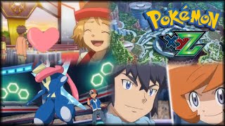 POKÉMON XYZ CAPITULO 32 Y 33 ¡LA LIGA DE KALOS COMIENZA ¡CHARIZARD X VS CHARIZARD Y  Review [upl. by Enelehcim]