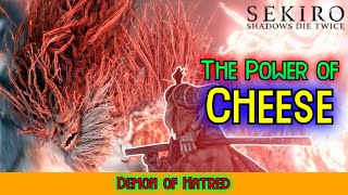 Sekiro  BEST Demon of Hatred CHEESE [upl. by Yenruoc]