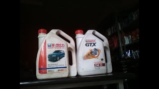 Castrol GTX VS MGO PETROL CAR OIL [upl. by Adaran]