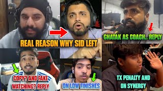 Kamaljeet Paaji Reveal Why Sid Left  Scout Copy Reply  Zgod on Ghatak amp Soul Ninja Low Finishes [upl. by Aenal]