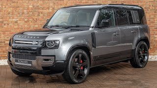 2020 Land Rover Defender 110 X P400  Eiger Grey  Walkaround amp Interior  Romans International 4K [upl. by Lirva]