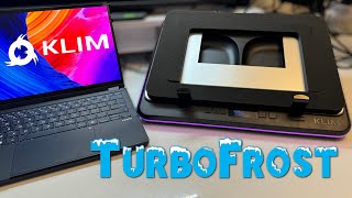 ⬇️ Temperatures ⬆️ Performance  KLIM Turbofrost Laptop Cooler Review [upl. by Mcdermott]