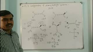 R  S Configurations of Allenes Biphenyls Spiranes [upl. by Ellessig]