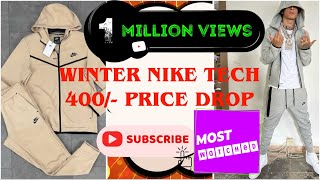 Winter Nike Tech 400 price drop🔥ytshorts youtubeshorts viralvideo shorts niketechfleece [upl. by Raoul]