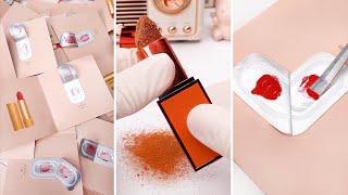 Satisfying Makeup Repair 116  ASMR Repair Lipstick Samples [upl. by Deer]