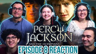 PERCY JACKSON and the Olympians REACTION  1x8  “The Prophecy Comes True”  MaJeliv [upl. by Vaenfila]