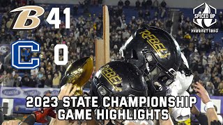 2023 4A Kentucky State Championship Highlights Boyle County 41 Covington Catholic 0 [upl. by Ahsenav541]