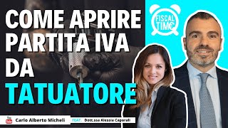 Come Aprire Partita Iva Da Tatuatore [upl. by Eytak]