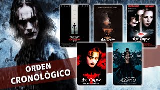 ORDEN CRONOLÓGICO PARA VER LA SAGA DE EL CUERVO THE CROW Brandon Lee Bill Skarsgård [upl. by Raines]