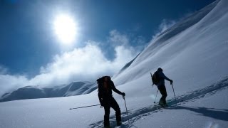 Le Brévent Aiguillette des Houches Gorges de la Diosaz Servoz ski de randonnée montagne [upl. by Anis]