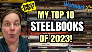 MY TOP 10 STEELBOOKS OF 2023 [upl. by Junius]