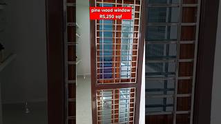 Pine wood window colour and Price cheed ki khidki multiwood indiawood teakplywood [upl. by Otrebmuh]