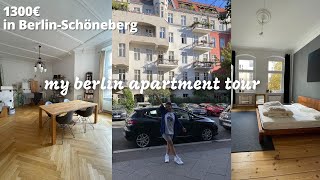 My Berlin Apartment Tour 🏠 what you get in BerlinSchöneberg for 1300€a month [upl. by Aruol351]