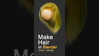 Create Hair amp Fur in Blender 42 using Particle System [upl. by Carney219]