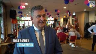 Gouverneur Emile Roemer geeft gastles burgerschap aan Studenten Gilde Opleidingen [upl. by Strohl]