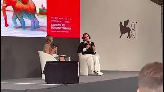 Sigourney Weaver on Her First Scary Encounter with the Alien at Venice Film Festival [upl. by Vania]