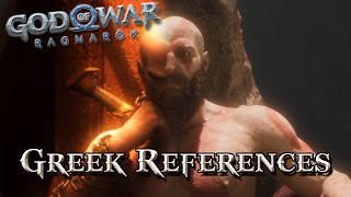 All Greek References│God of War Ragnarok  Valhalla DLC [upl. by Airasor882]