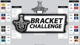 NHL BRACKET CHALLENGE 2018  MY STANLEY CUP WINNER IS [upl. by Alton]