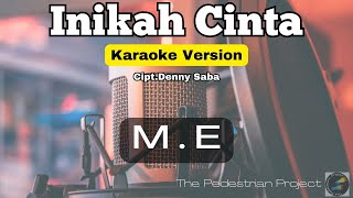 Inikah Cinta  M  E  Karaoke version [upl. by Murvyn294]