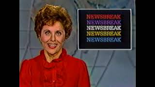 CBS NEWSBREAK  Marlene Sanders CBS 12  1982 [upl. by Ikcaj307]