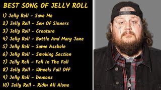 Jelly Roll  Greatest Spotify Playlist 2024 Top 10 Popular Songs [upl. by Elleivap]