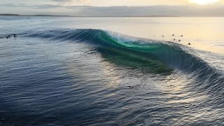 PERFECT Slabs At Shark Island  Shaun Peterson Drone  bodyboarding surfing [upl. by Schoenfelder]