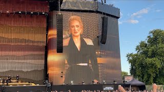 Adele “Hello” LIVE at BST Hyde Park London 7122 [upl. by Holbrooke597]