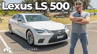 Lexus LS 500 2022 review  flagship Sports Luxury sedan tested  Chasing Cars [upl. by Diskson]