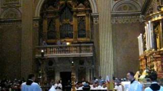 Pontifical traditional Mass in St Peters Basilica Misa Pontifical Basílica de San Pedro [upl. by Ajim56]