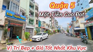 Bán Nhà Quận 5  Mặt Tiền Kinh Doanh 10 Phòng Giá Quá Tốt  Bỏ Lỡ Không Có Căn Thứ 2 [upl. by Medor530]